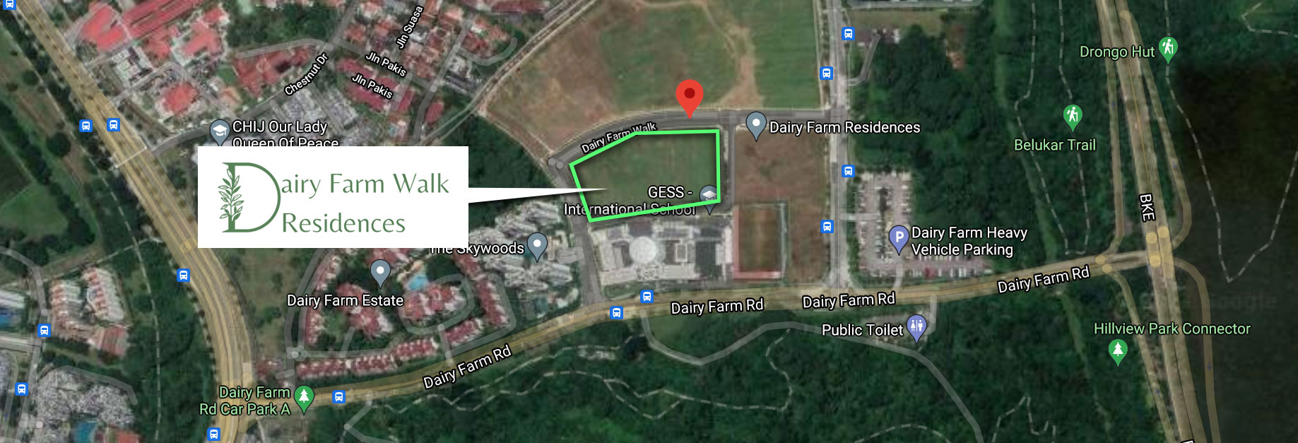 Dairy Farm Walk Residences - SEO + PPC Team's Hero Banner